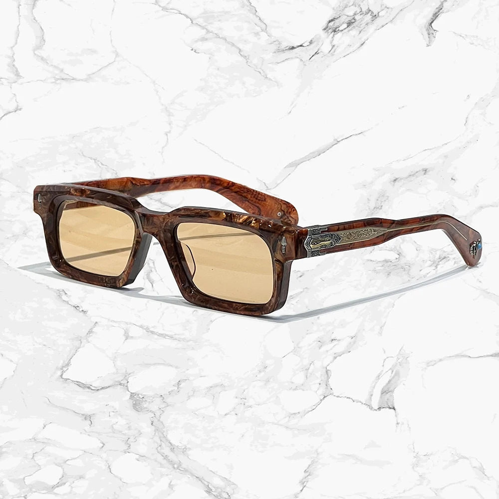 BELVEDERE Fashion Retro Square UV400 Sunglasses Unisex Fine Workmanship Brand Design Trendy Outdoor Driving Travel Sun Glasses