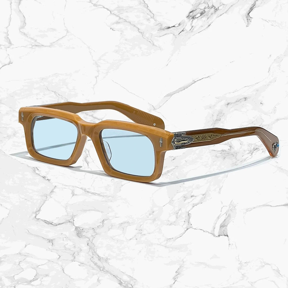 BELVEDERE Fashion Retro Square UV400 Sunglasses Unisex Fine Workmanship Brand Design Trendy Outdoor Driving Travel Sun Glasses