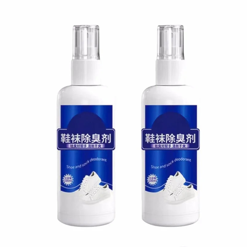 Shoes Deodorizing Removal Spray Foot Socks Odor Stink Freshener Shoe Cabinet Deodorant Feet Antiperspirant Health Care 100ml