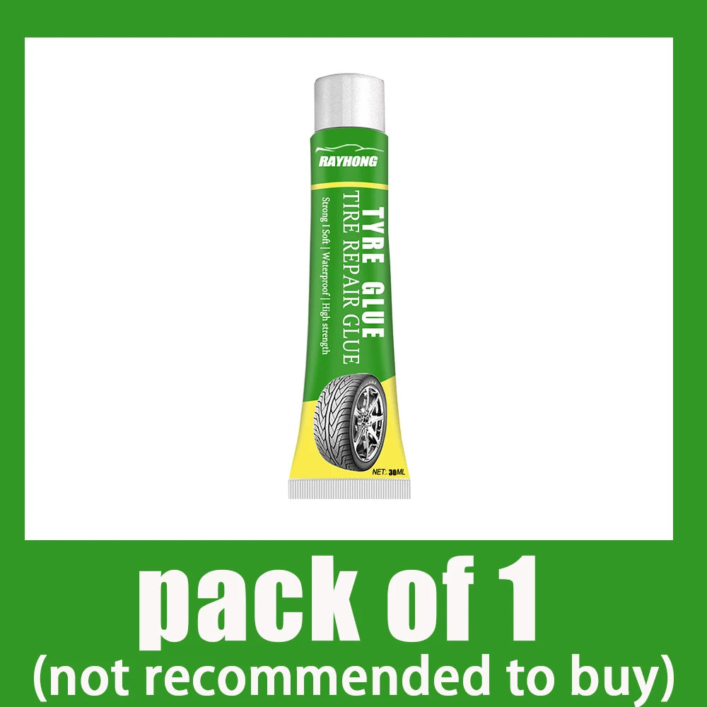 Black Tyre Repair Instant Liquid Strong Rubber Glues Wear-resistant Rubber Non-corrosive Adhesive Glue Car Instant Strong Tools
