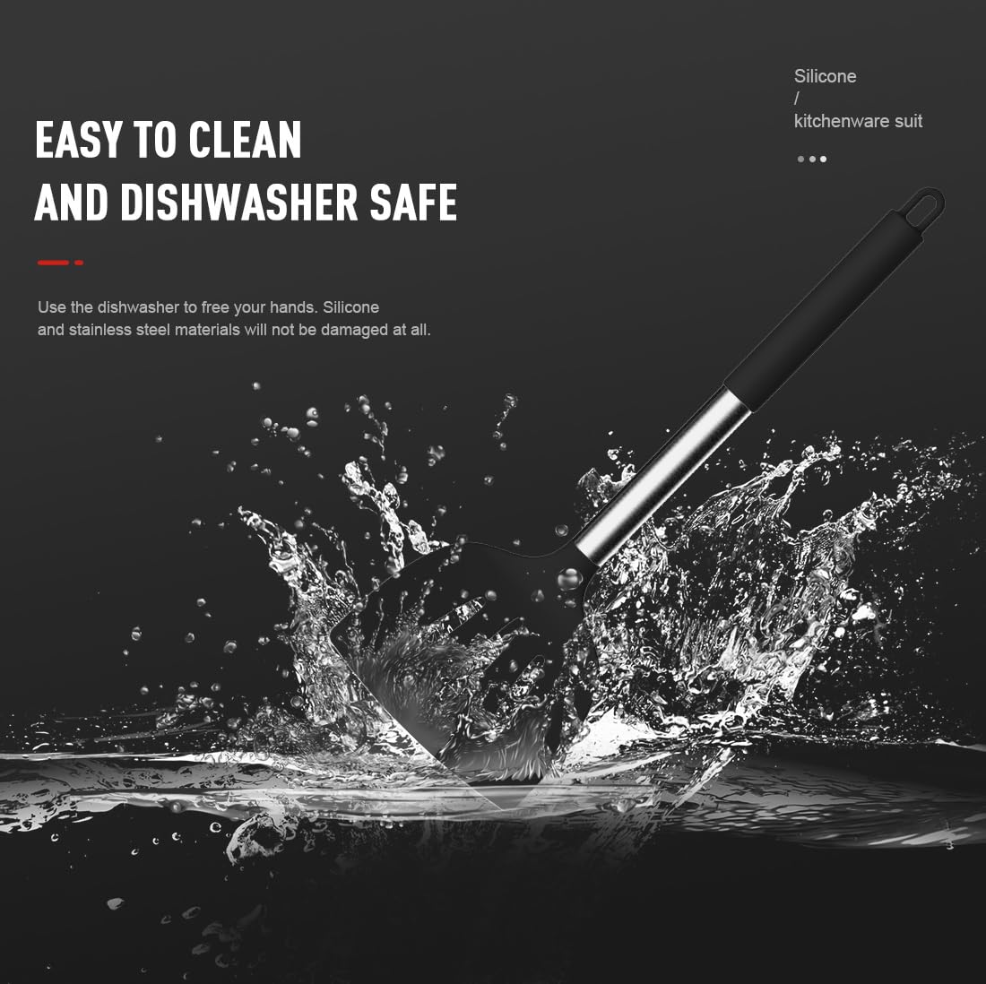 39 PCS Kitchen Utensils Set, Silicone Cooking Utensils Set with Wooden Handle, 446°F Heat Resistant Food Grade Utensil Sets, BPA Free Kitchen Gadgets Tools Set for Nonstick Cookware