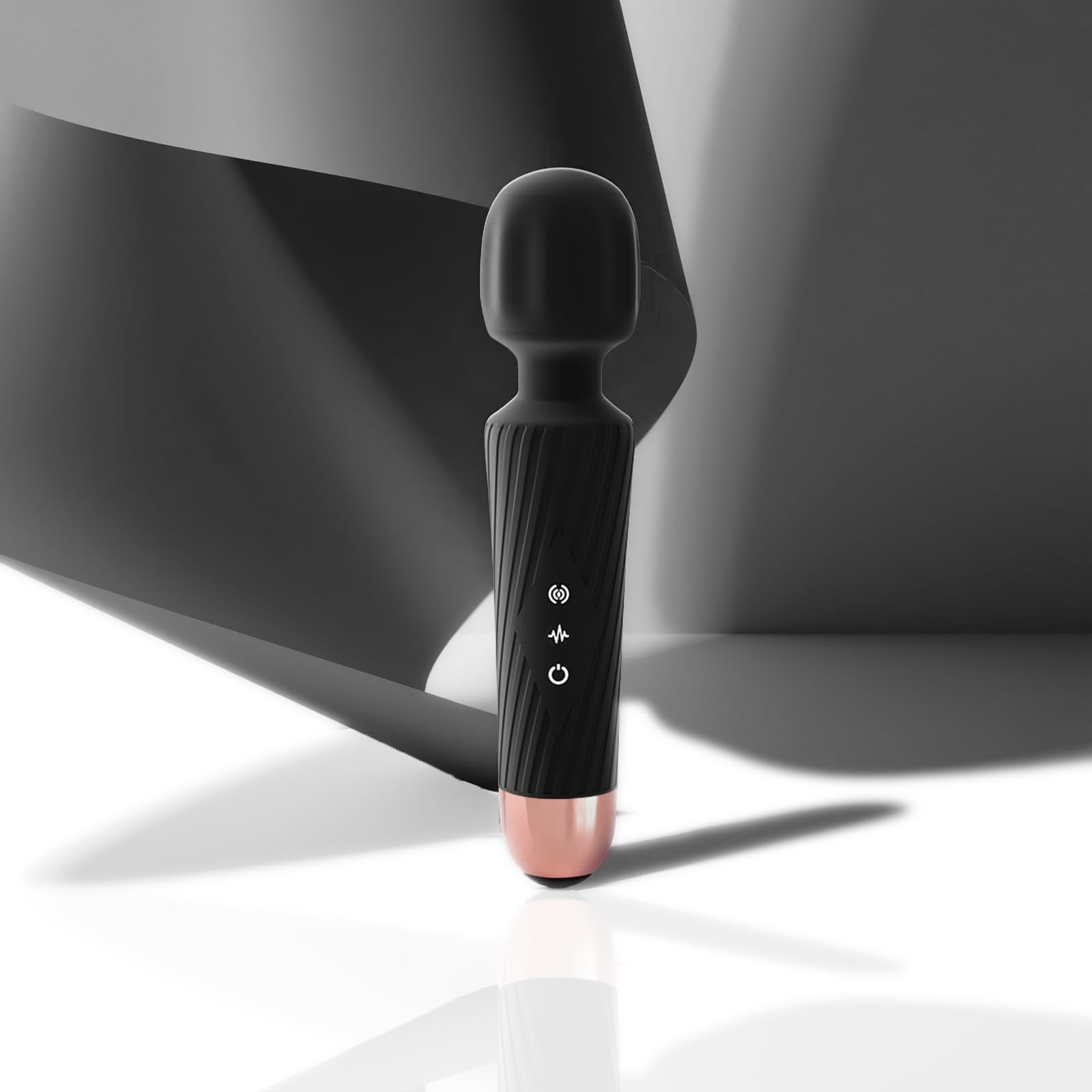 Micro Personal Massage Wand Smallest Strongest Handheld Cordless Massager, Strong Powerful Compact Perfect For Travel, Magic Stress Away, All Body Back Legs Hand Pains Sports Recovery