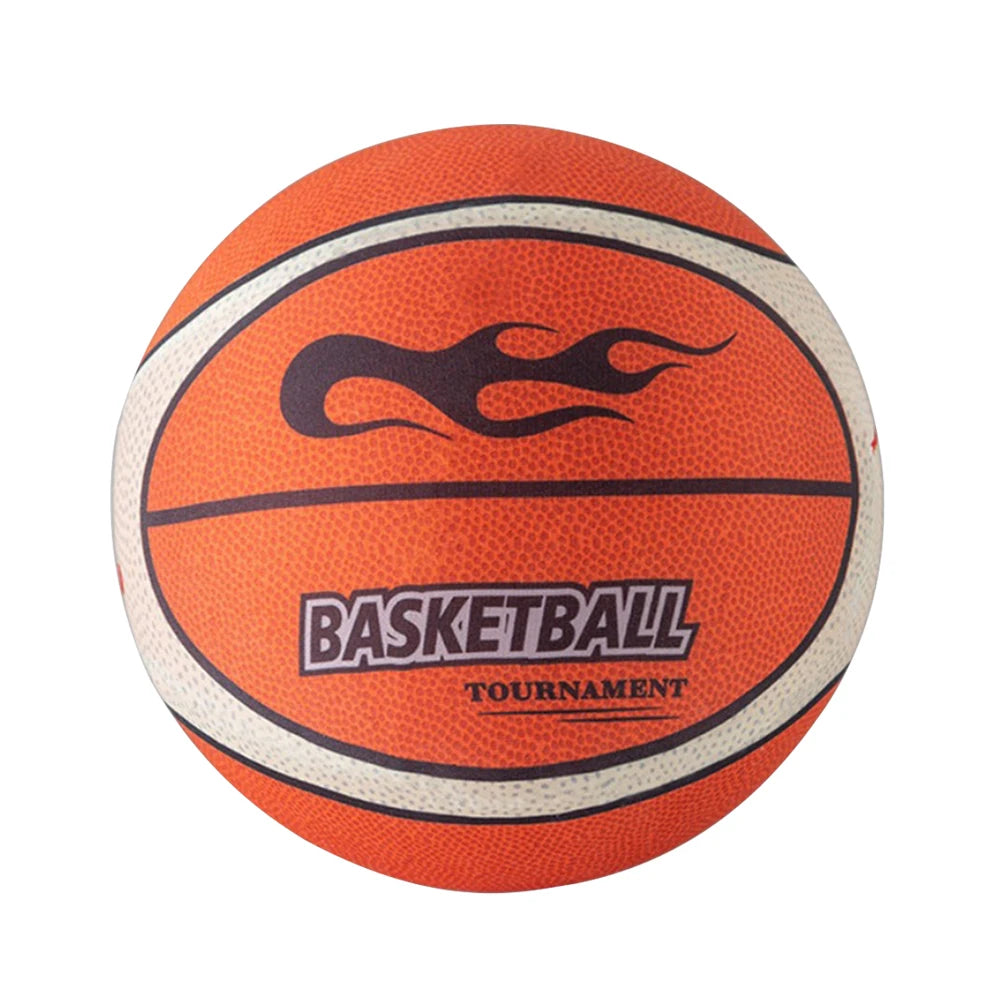 18/21/24cm Silent Basketball High-Resilience Quiet Basketball Size 3/5/7 Dribbling Basketball for Various Indoor Activities