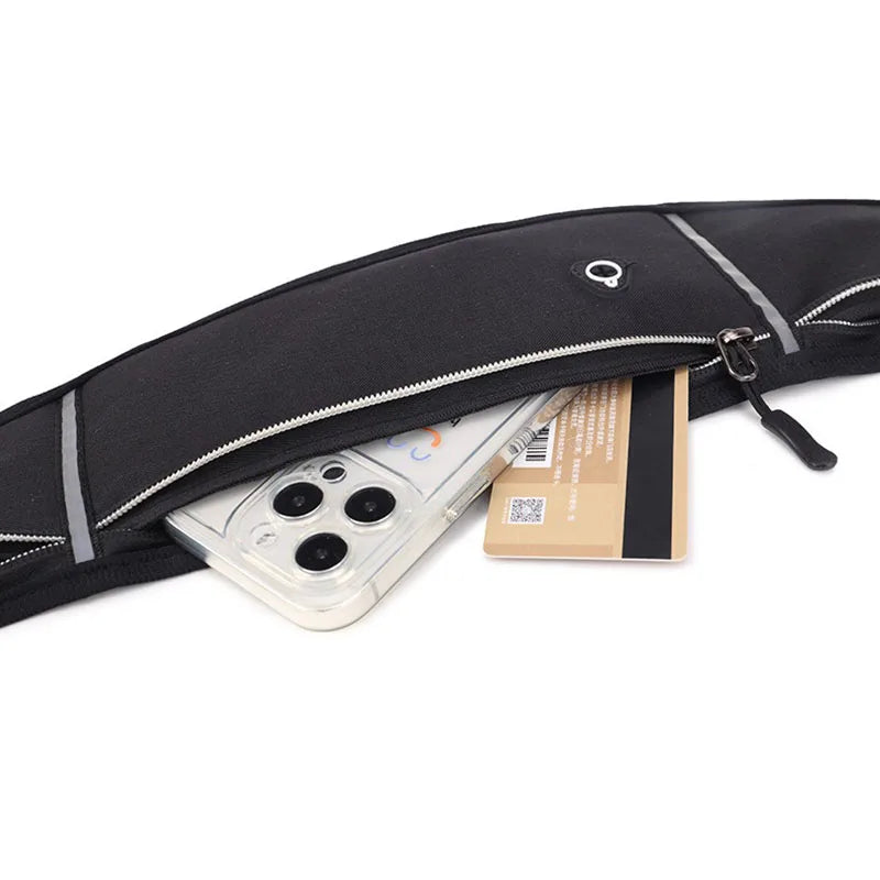 New Sports Fanny Pack Travel Function Belt Outdoor Running Bag Waist Belt Waist Bag Pouch Travel Anti-theft Fanny Pack GNYB03