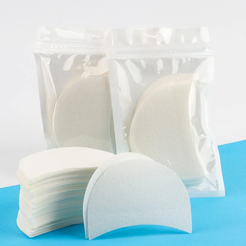 30/50/100pcs Eye Makeup Stencils Disposable Eyeshadow Stickers Eyeliner Shield Grafted Eyelashes Isolate Eyelash Removal Patches