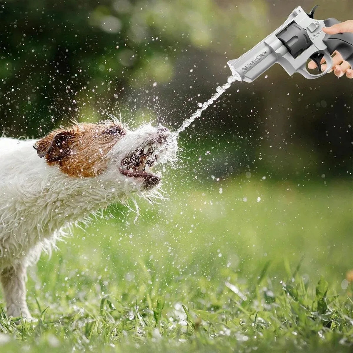 Revolver Water Gun Toys Squirt Guns Summer Outdoor Beach Pool Shooting Games Water Blaster Pistol for Kids Birthday Party Gift