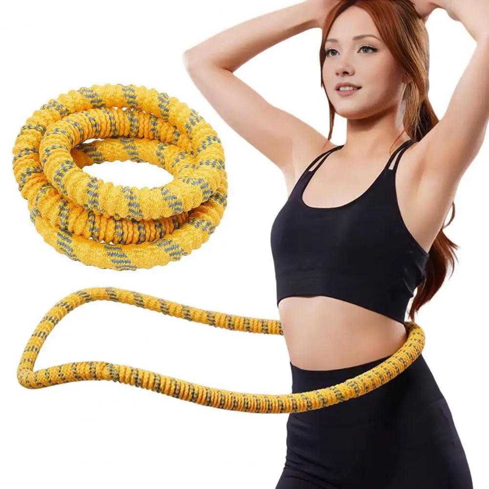 2025 Fitness Hoop Stable Rotation Fitness Hoop Portable Soft Spring Fitness Hoop 360-degree Rotation Noiseless Exercise HoopS