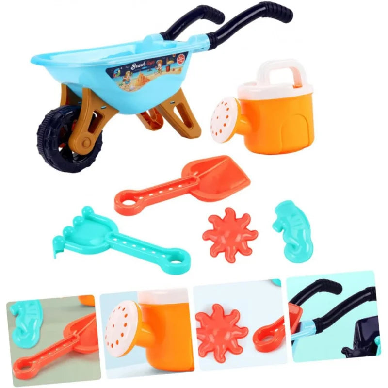1Set Beach Toys Set for Kids,Fun Beach Tools Sand Playing Kit ,Water Play Outdoor Sand Toy for Toddlers Parks and Backyards