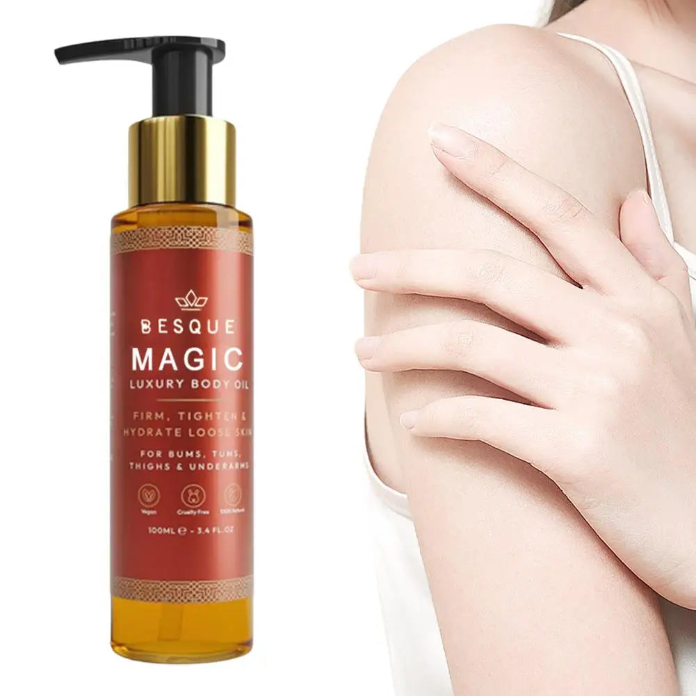 100ML Magic Luxury Body Oil Firming Fade Fine Line Moisturizing Smooth Brightening Rejuvenating Repairing Nourishing Body Oil