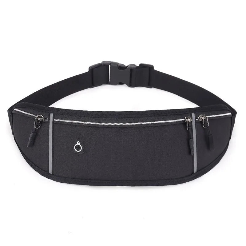 New Sports Fanny Pack Travel Function Belt Outdoor Running Bag Waist Belt Waist Bag Pouch Travel Anti-theft Fanny Pack GNYB03