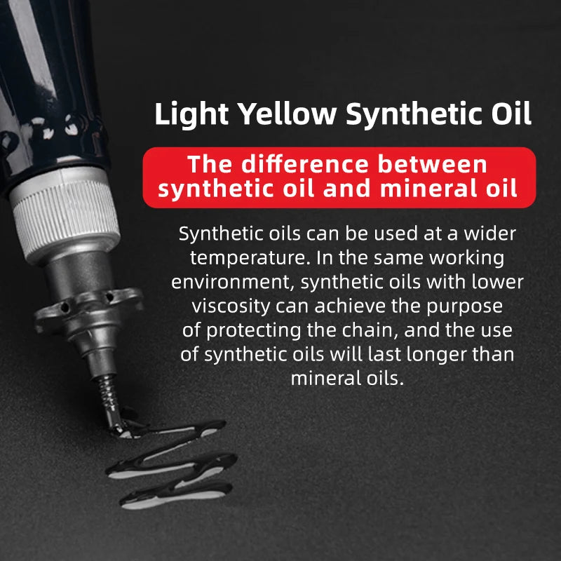 120ML Motorcycle Engine Chain Oil Noise Reduction Lubricant for Electric Vehicle Repair and Maintenance