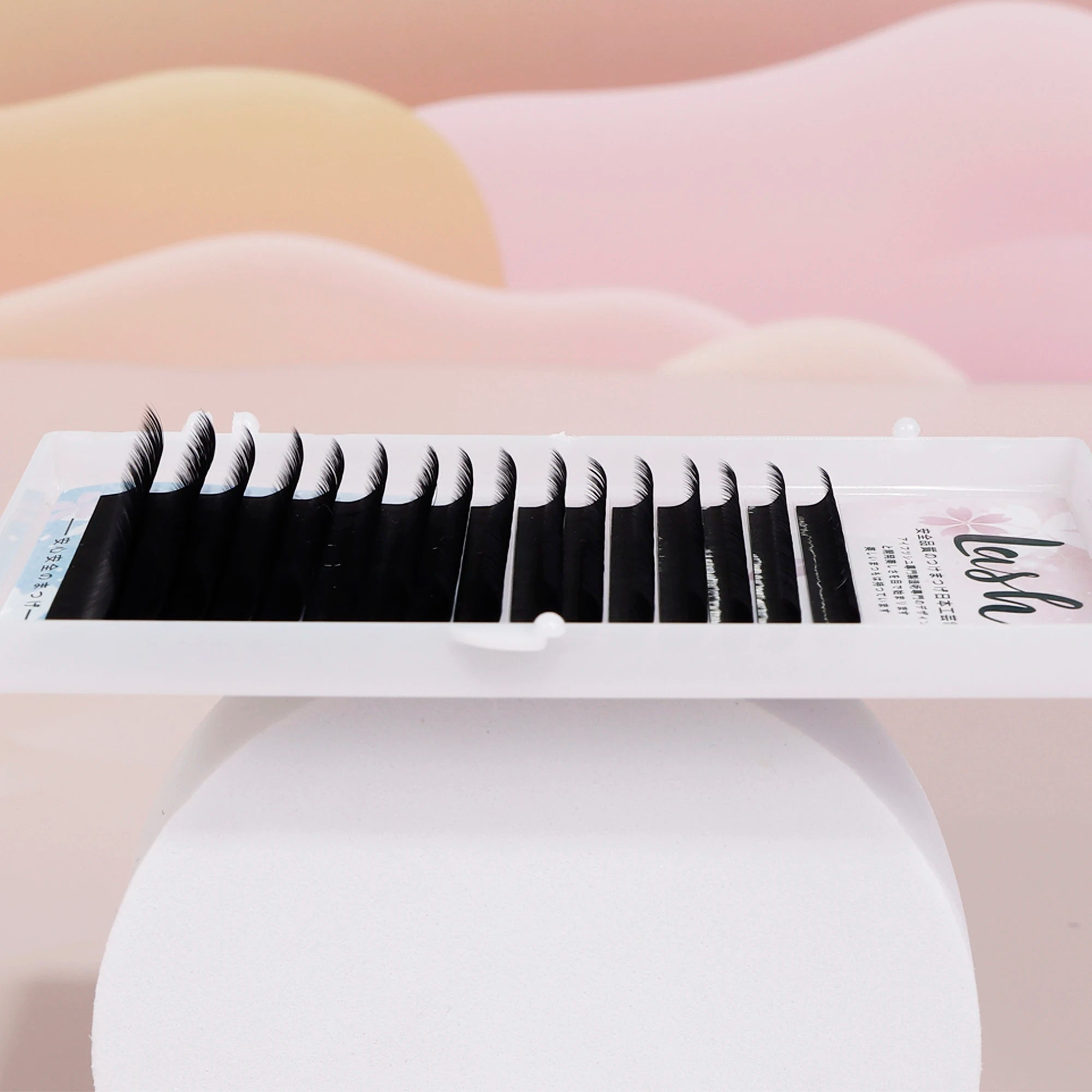 AYRMILLA 16 rows 8-15mm Individual cluster lashes Natural False eyelashes mixed puffy soft eye-catching 3D eye black slender