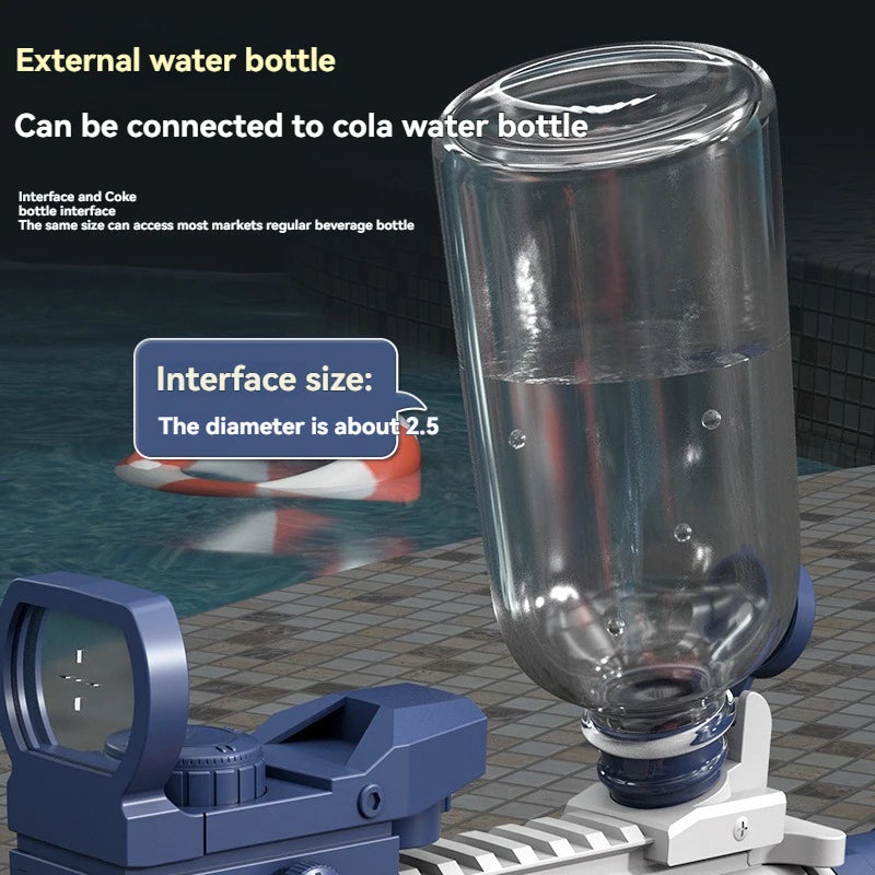 Popular Electric M416 Water Gun Toys Summer Outdoor Beach Large-capacity Fun Firing Swimming Pool Adult Kids Shooting Game Toy