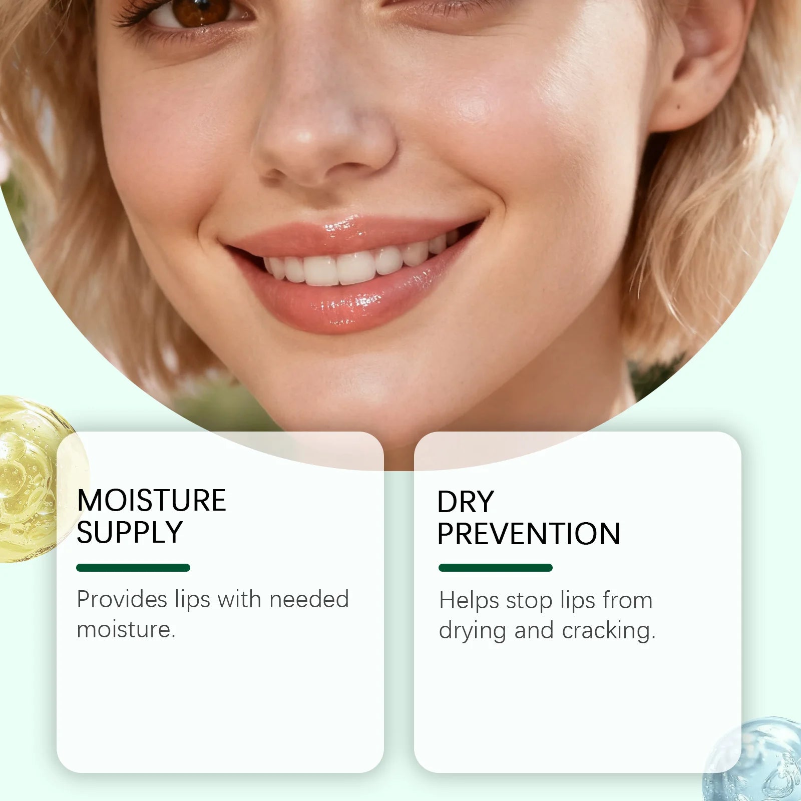 10PCS/Box Christmas Lip Moisturizing Set Deep Moisturizing Lip Color Brightening Plump Lip Care Gift Set for Women Girls