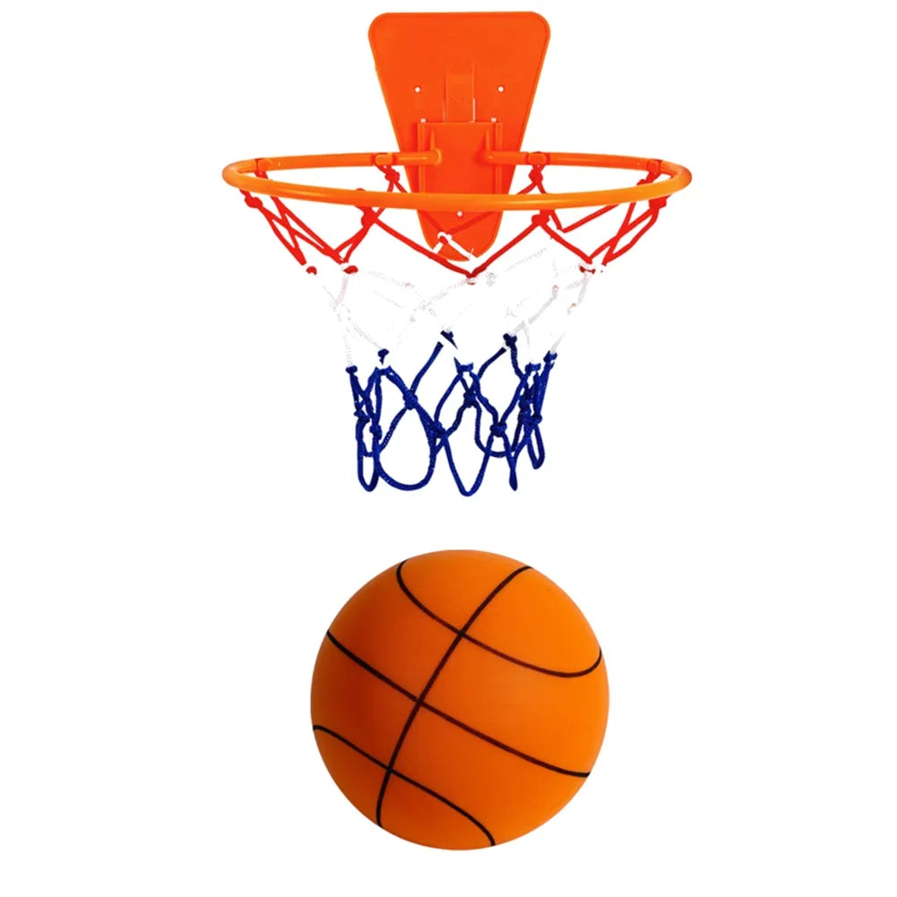 18/21/24cm No Noise Basketball Size 3/5/7 Multicolour Sponge Basketball Indoor Training Ball Bouncing for Kids Christmas Gifts