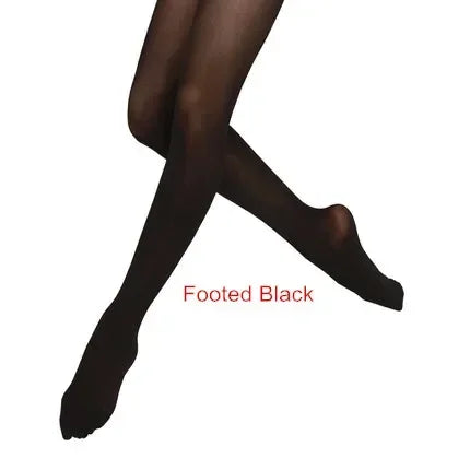Adult Women Kids Footed Pantyhose for Dancing Elastic Waist Yoga Footless Tight Girls Stirrup Convertible Dance Ballet Tights