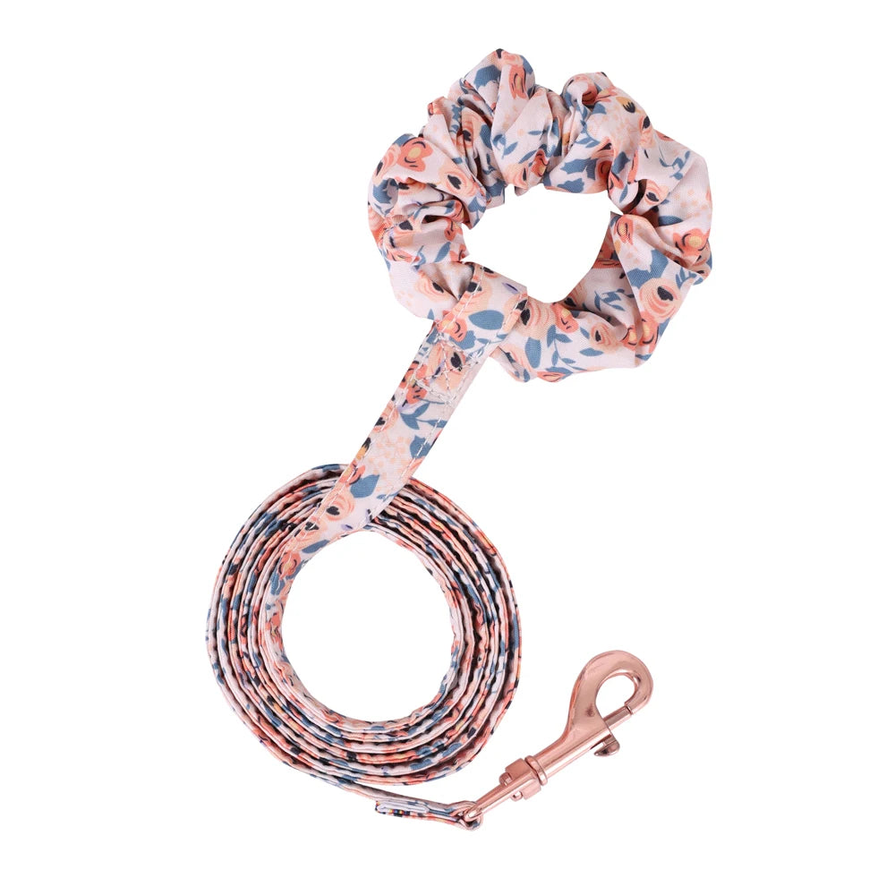 Small Dog Harness Leash Set Cute Traction Bracelet Medium Cat Collar Suit Soft Puppy Vest Harness Adjustable Pet Accessories