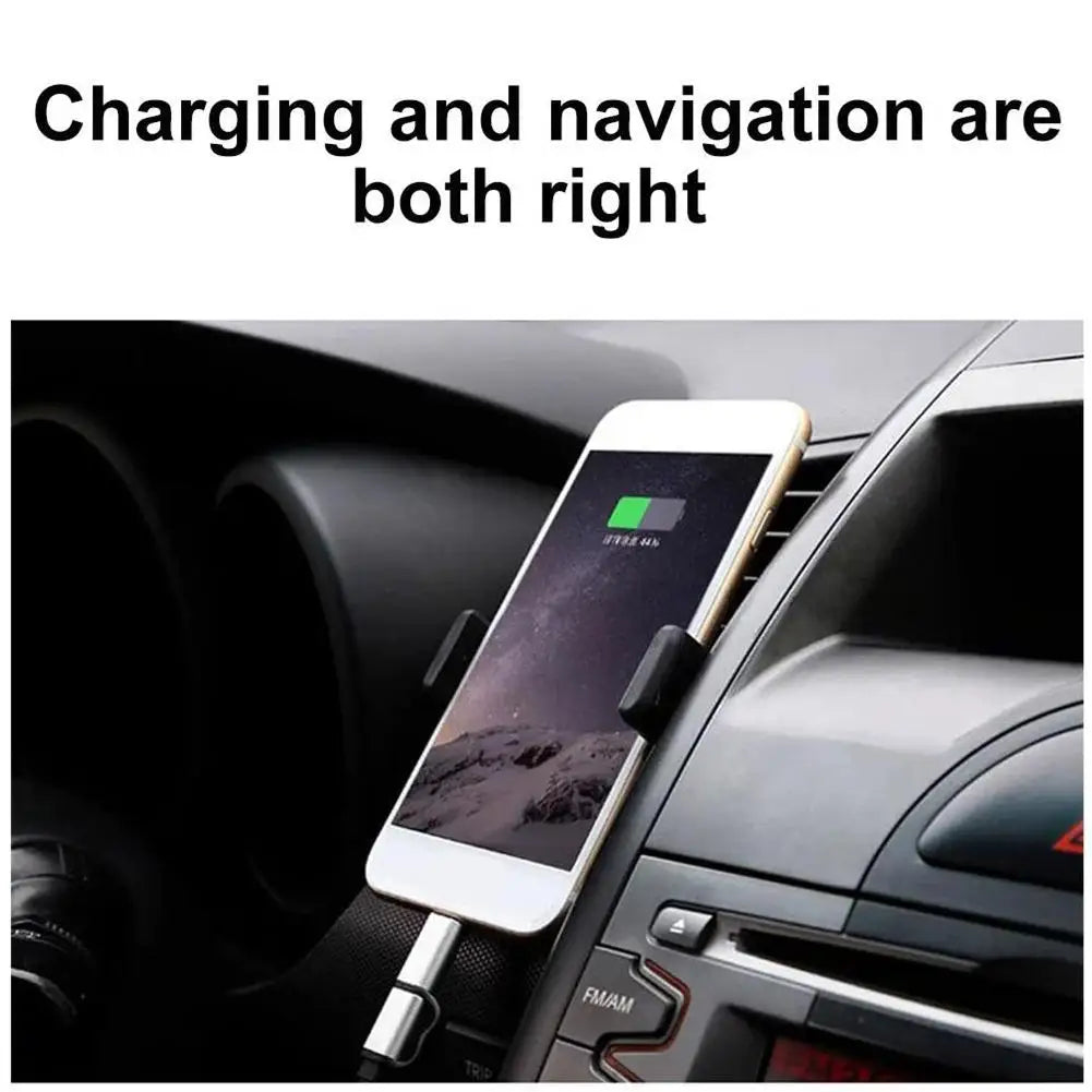 Mini Cellphone Holder Car Air Outlet Mount Clip Interior Car Phone Holder Abs Universal Auto Phone Stand