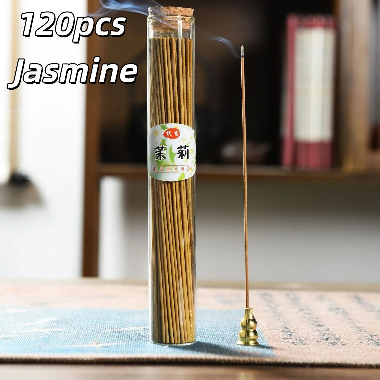 120pc/Box Natural Incense Stick Aromatherapy Sticks Interior Deodorization Lasting Lingering Fragrance Household Bedroom Incense