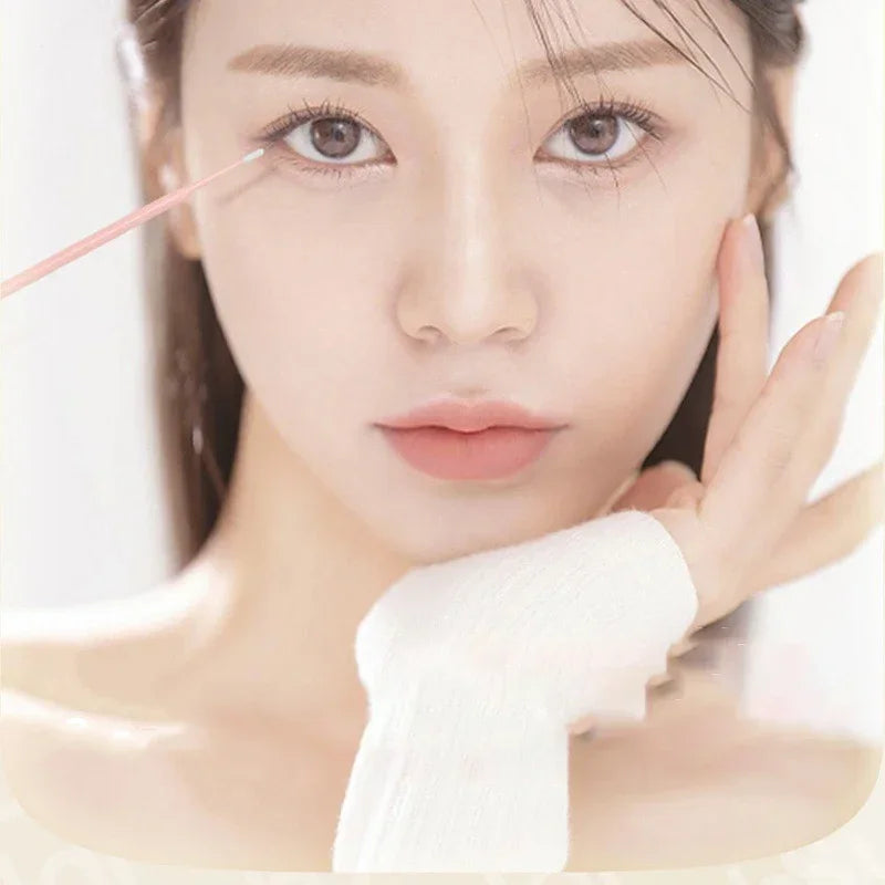 500/1000PCS Eyelash Cleaning Brush Highly Colorful Crystal Brush Eyelash Micro Brush Beauty Makeup Clean Remover Tool Wholesaler