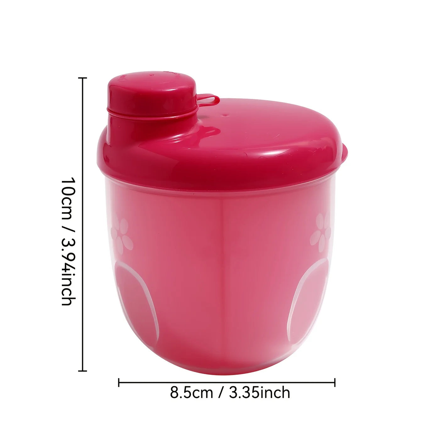 New 3-Grid Baby Travel Food Formula Dispenser, Milk Powder Container,Storage Box, Snack Organizer for Outdoor Baby Feeding