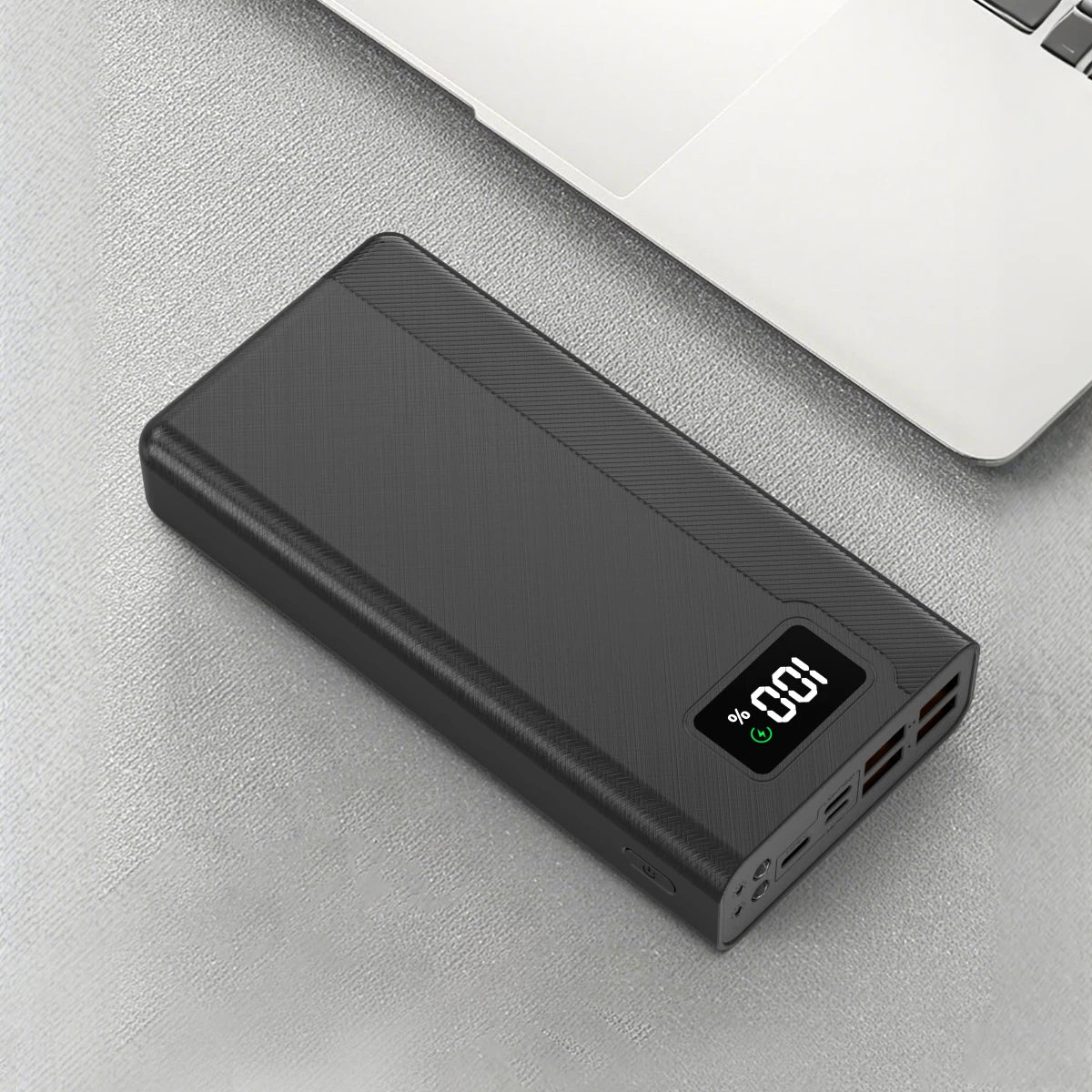 40000mAh Portable Large Capacity Mobile Power Bank, 4 Outputs And 3 Inputs, With LED Power Display, Suitable For Most Electronic