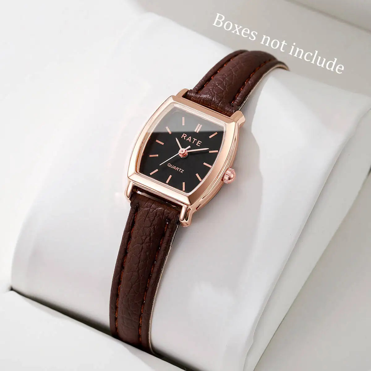 Fashion Women Watches Casual Small Dial Leather Strap Womens Quartz Watch Reloj Mujer Girls Clock（Without Box）