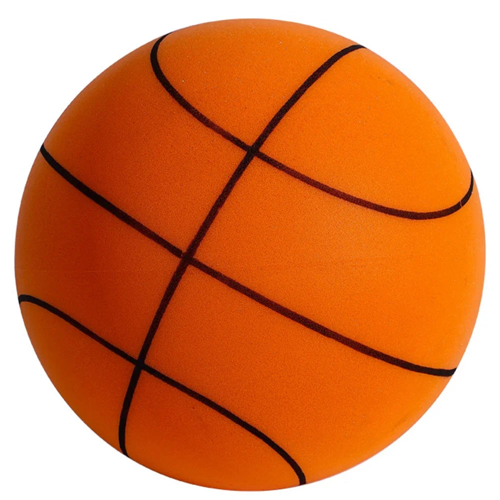 Mute Silent Basketball Diameter 18/21/24 CM Indoor Silent Skip Ball Squeezable Slient Child Sports Toy Game Bounce Basketballs