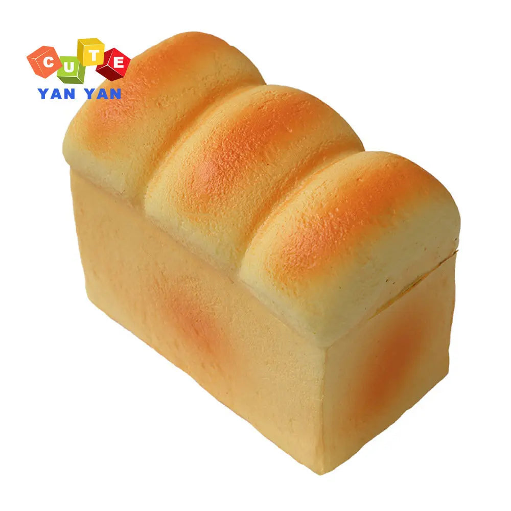 1pcs Artificial Simulation Bread Fake Food Model French Baguette Toast Cake Bakery Kids Play Kitchen Toys Boy Girl Pretend Baker