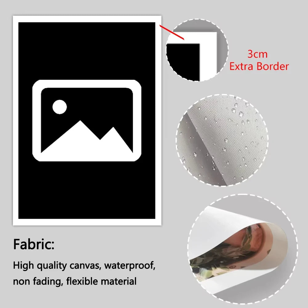 Custom Canvas Wall Art - Personalized Photo Poster for Home Decor, Family, Weddings, Unique Gift for Graduation, Valentine'S Day