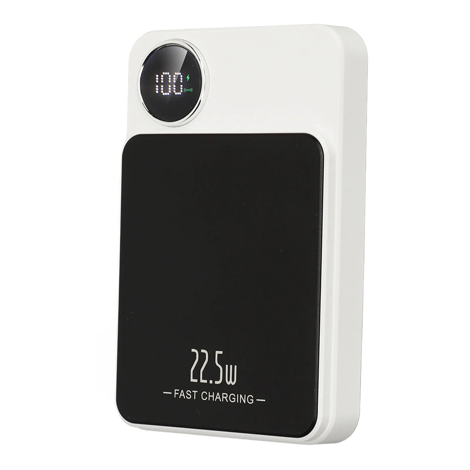 Clearance Deal Wireless Portable Charger Accurate Power Display Built in 5000mah Large Capacity Battery Magnetic Power Bank 15W