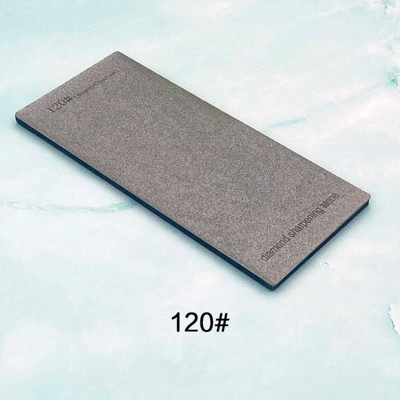 120/600/1500/3000 Grit Diamond Sharpening Stones Knife Sharpener Anti-skid Base Kitchen Knife Sharpening Tool Set Flake Plate