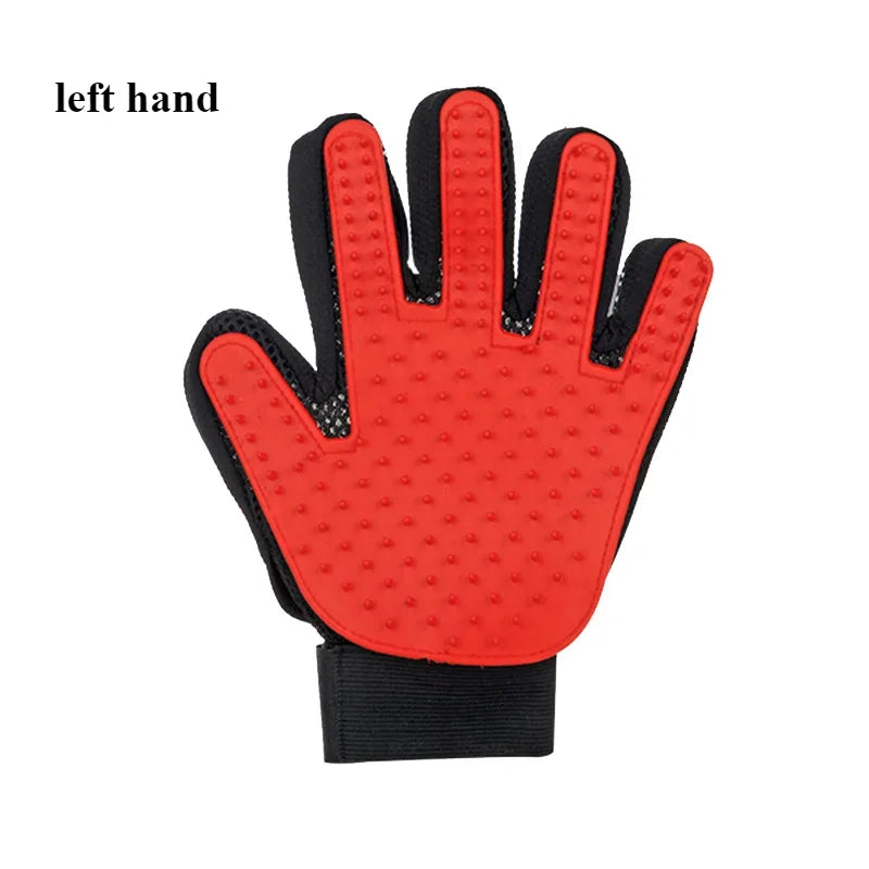 Pet Hair Removal Gloves Comb for Dog Grooming Cats and Dog Massage Bathing Cleaning and Beauty Products Gloves to Bathe Dog Home