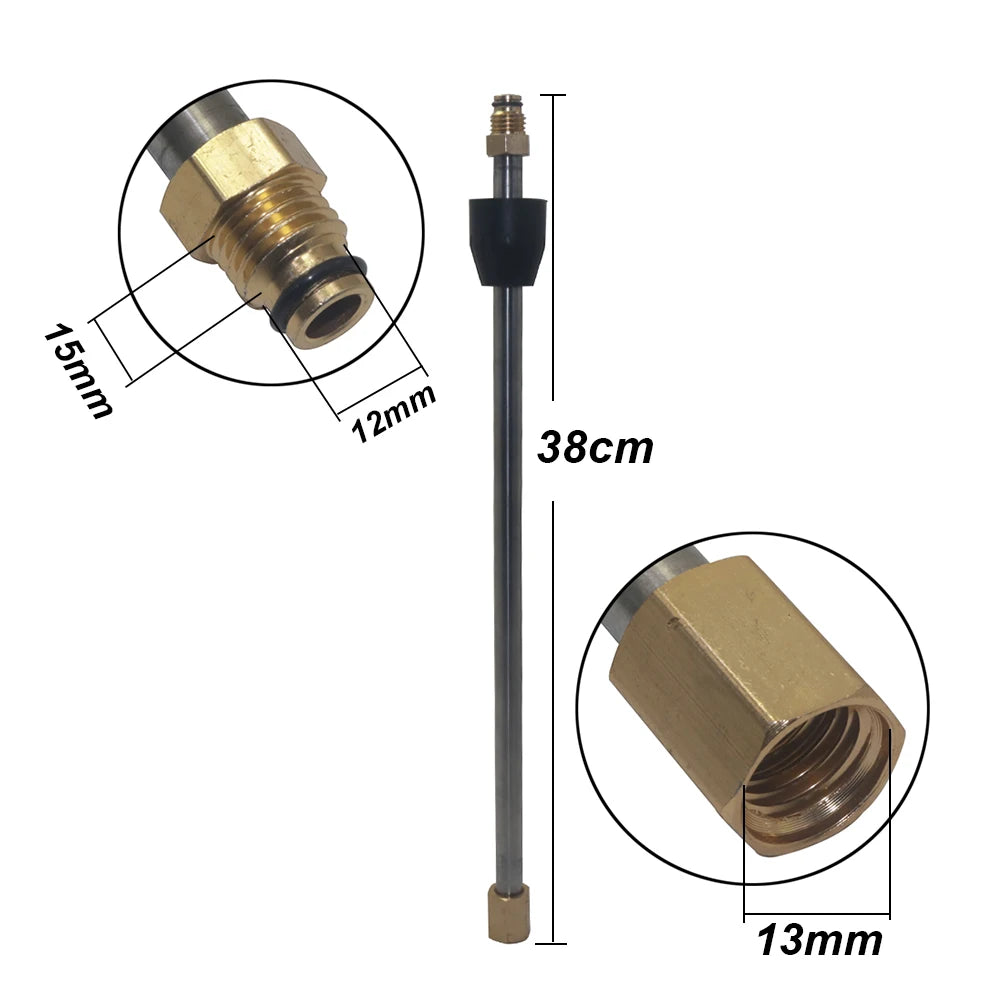 Duck Billed Extended Water Gun Fan Shaped Car Wash Spray Gun High Pressure Car Wash Water Gun Tool Garden Sprinkler Water Gun