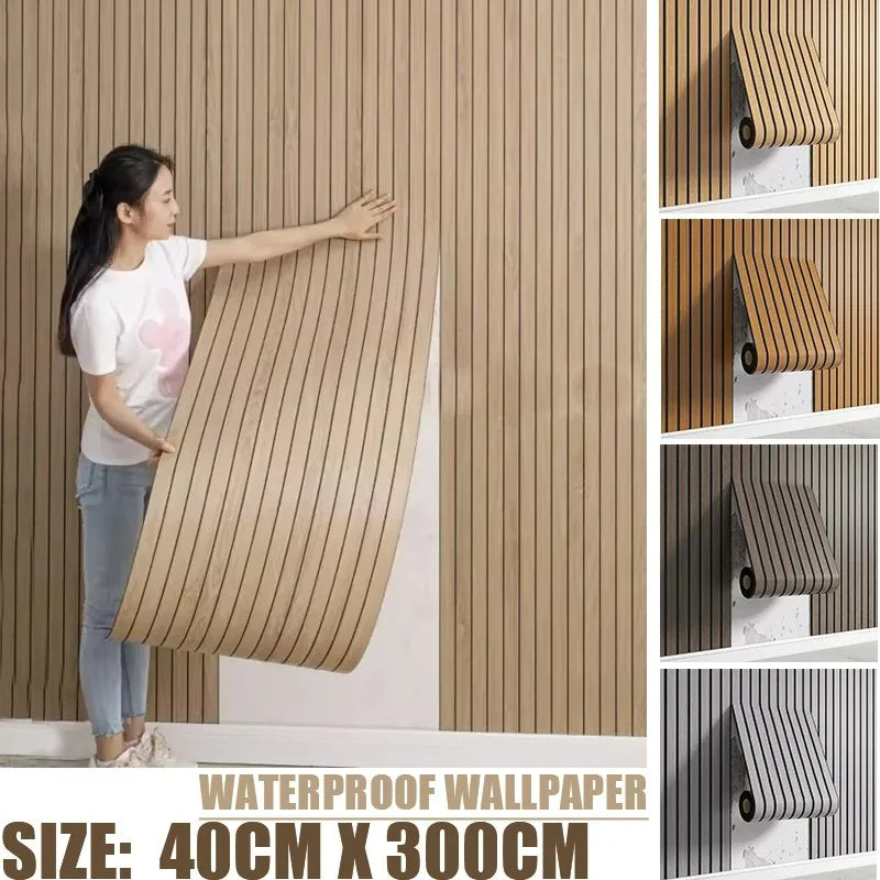 Peel and Stick - Stylish Waterproof 3D Textured Grid Wall Panels Wallpaper Easy DIY Self-Adhesive for Ceiling, Living Room