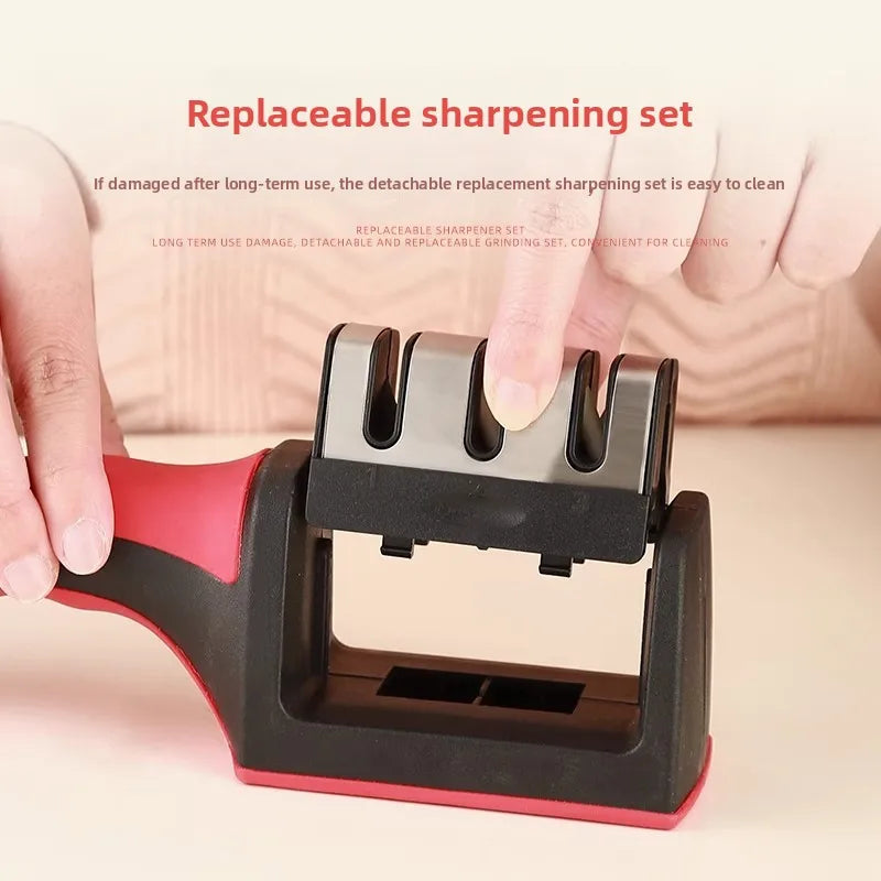1pcs kitchen knife sharpener professional Super Bowl Prep Edge Knife Sharpener Tool Maintenance for Slicing Meats & Vegetables
