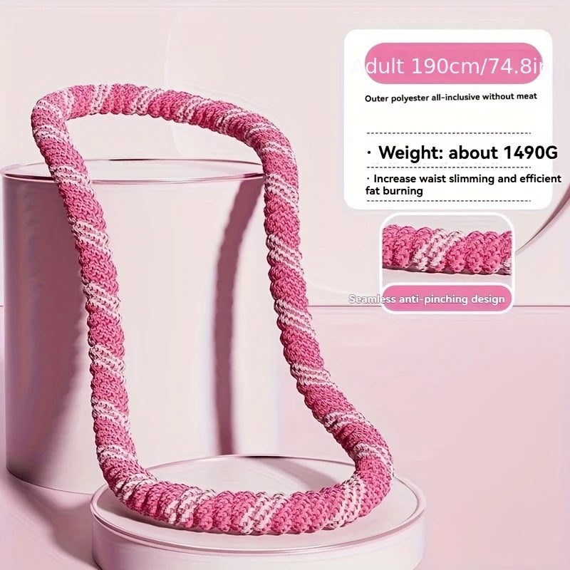 Spring soft silent hula hoop, full coverage without hurting waist, new fitness trend, abdominal sweating, strengthen the abdomen