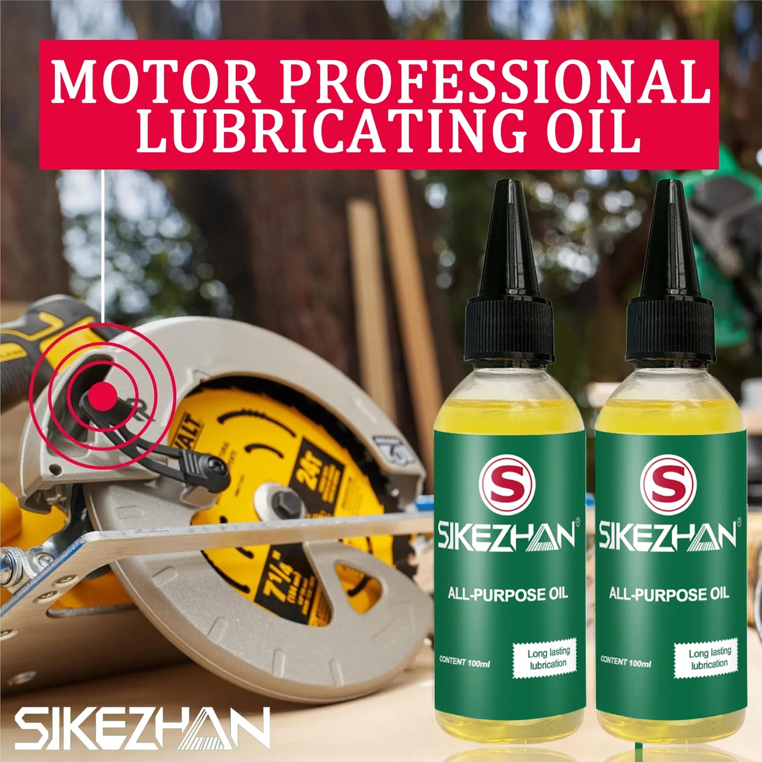 All-Purpose Motor Oil – Anti-Wear Lubricant for Household Electric Motors, Fans, Sewing Machines and Appliances