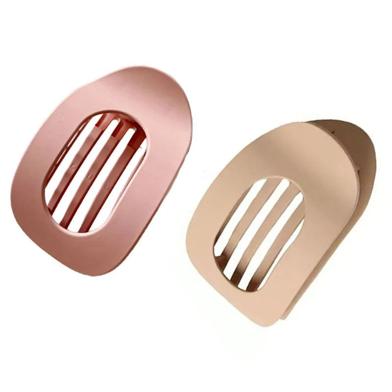 Flat Hair Clips For Women French Korean Style Hair Claws Accessories Trendy Hair Pin Clip Leopard Hair Clip Top Simple Headpiece