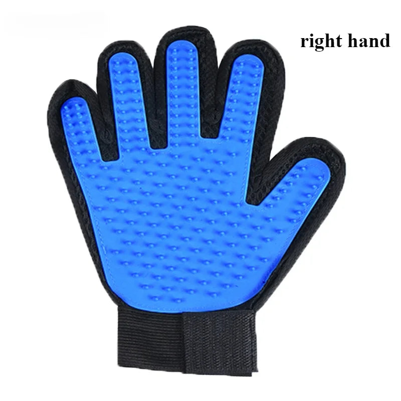 Pet Hair Removal Gloves Comb for Dog Grooming Cats and Dog Massage Bathing Cleaning and Beauty Products Gloves to Bathe Dog Home