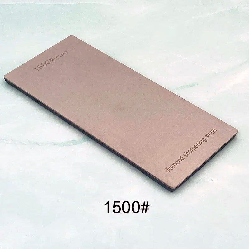 120/600/1500/3000 Grit Diamond Sharpening Stones Knife Sharpener Anti-skid Base Kitchen Knife Sharpening Tool Set Flake Plate