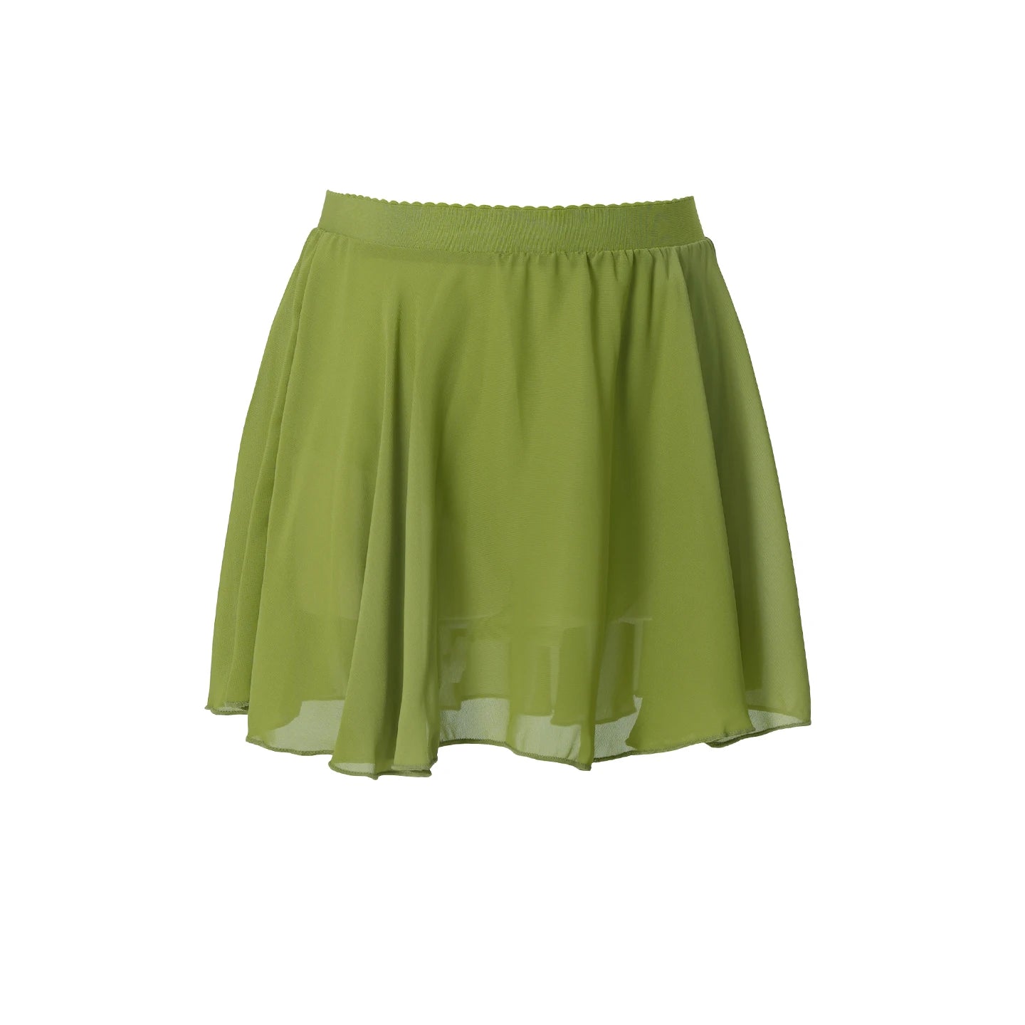 Ballet Skirt for Girls Chiffon Ballet Skirt Women Sheer Dance Skirt Elastic Waist Skirt Kid Pull on Skirt Adult Mini Dance Skirt