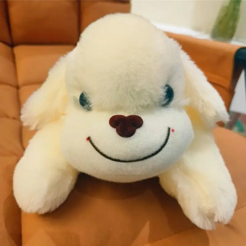 Dog Plush Doll Soft Huggable Doll Cute Dog Plush Toy Sleeping Companion Playful Doll For Kids Adults Dog Lover