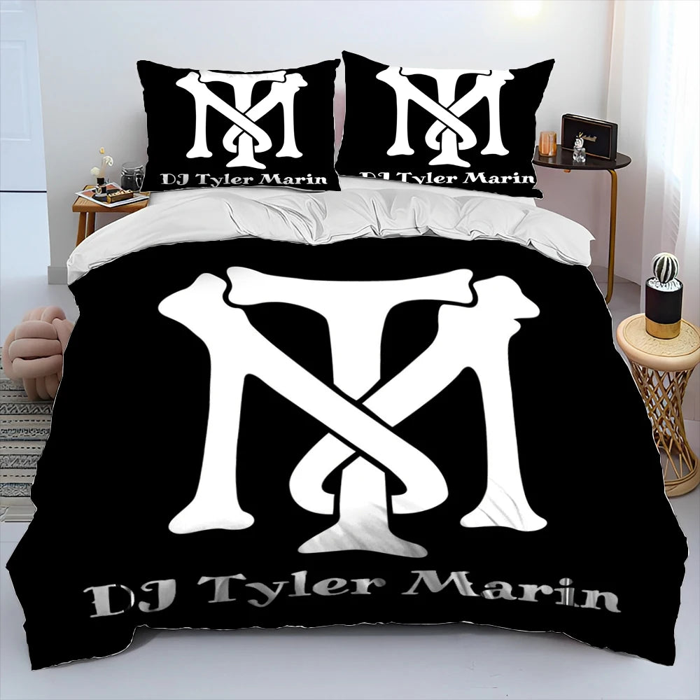 Movie Scarface Tony 3D Printing Comforter Bedding Set,Duvet Cover Bed Set Quilt Cover Pillowcase,King Queen Size Bedding Set Kid