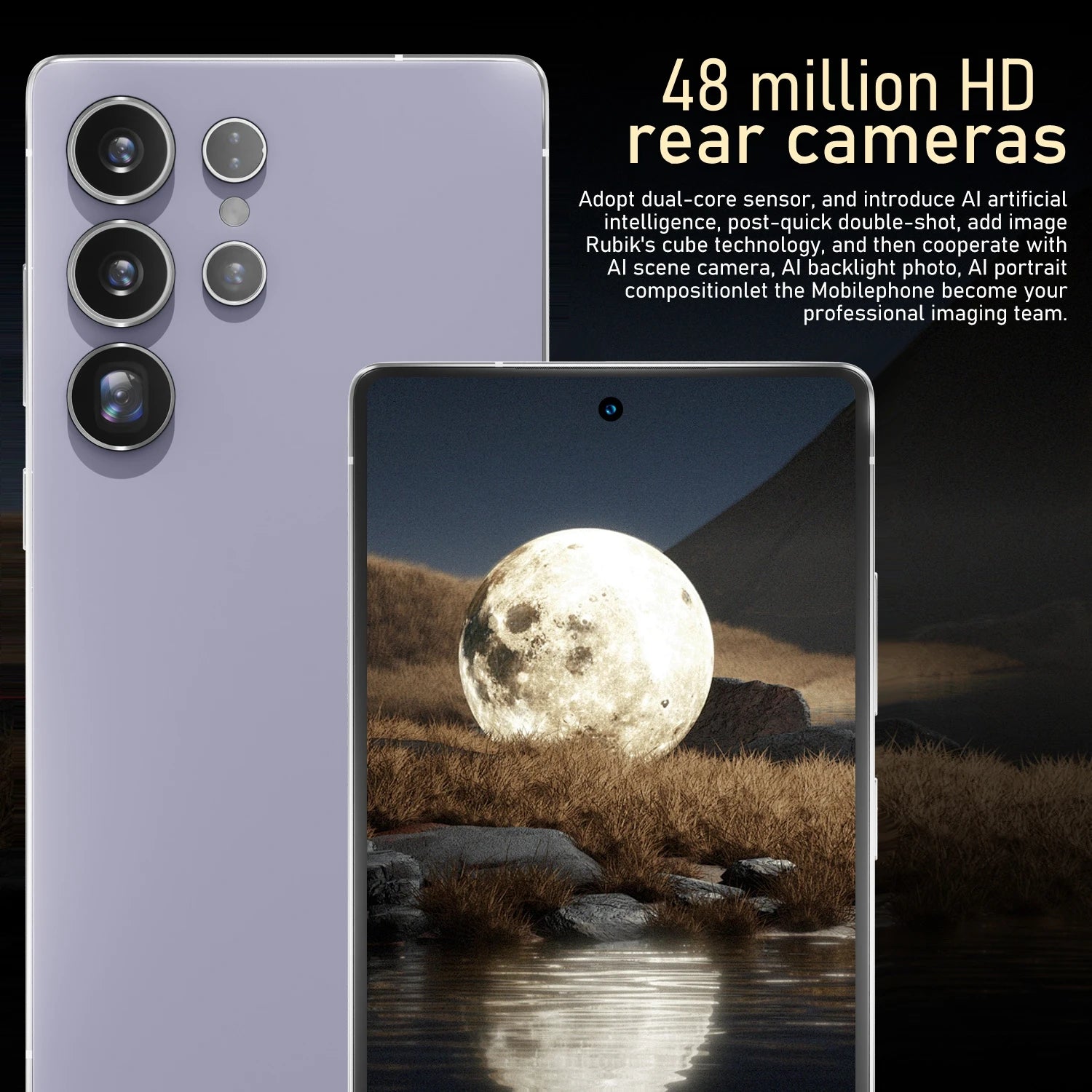 S25 Ultra,Smartphone Android,6.8 inch,12+512GB ROM,4G Network,Mobile phones,Dual SIM,24+48MP Camera,Cellphones