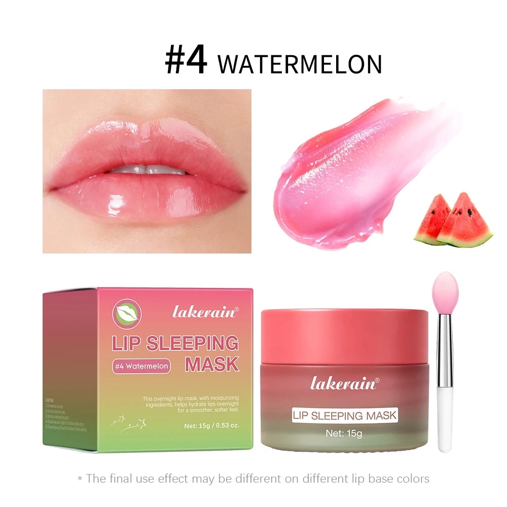 Moisturizing Blueberry Lip Mask Dual-Color Lip Sleeping Mask for Reduce Fine Lines Nourish Exfoliation Lips Skin Care