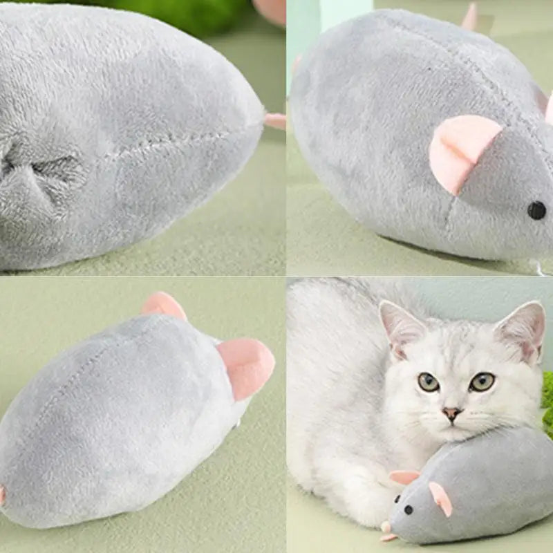 Cat Mouse Toys Cartoon Mice Cat Chew Toy Cat Teaser Toys Increases Interactive Experience Boosts Physical And Mental Health