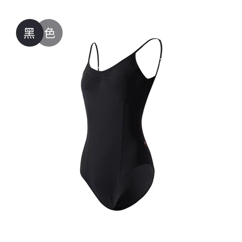 Girls Shoulder Straps Camisole Leotard Ballet Gymnastic Active Tank Unitard Bodysuit Praise Dance Adjustable Leotards Women