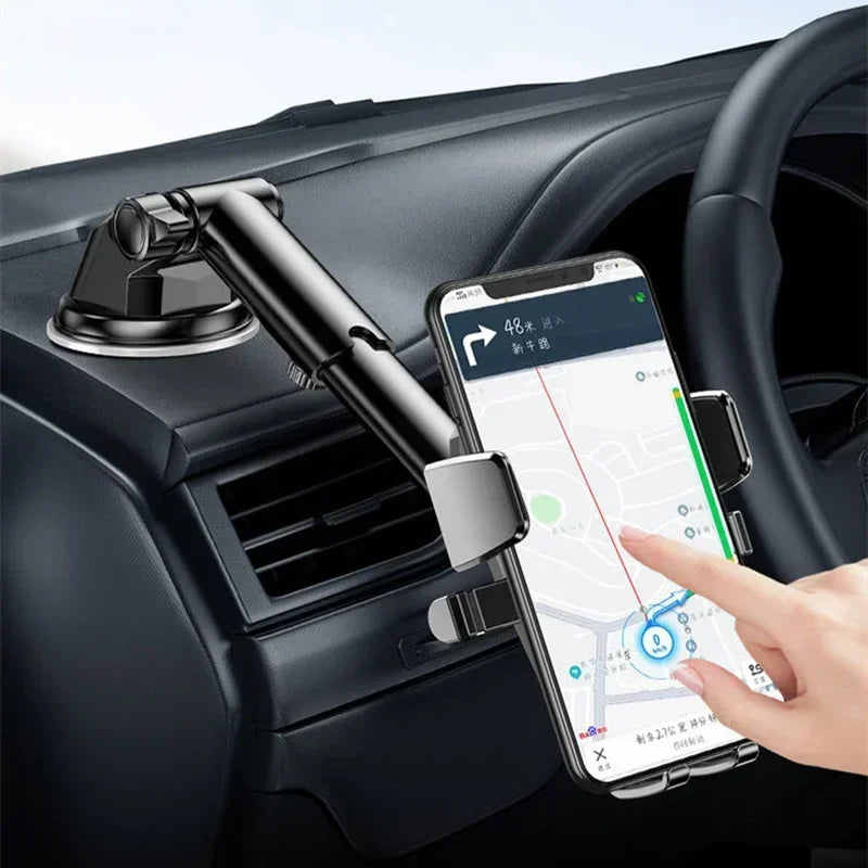 Sucker Car Phone Holder Mount Stand Suction Cup Smartphone Mobile Cell Support in Car Bracket For iPhone Xiaomi Huawei Samsung
