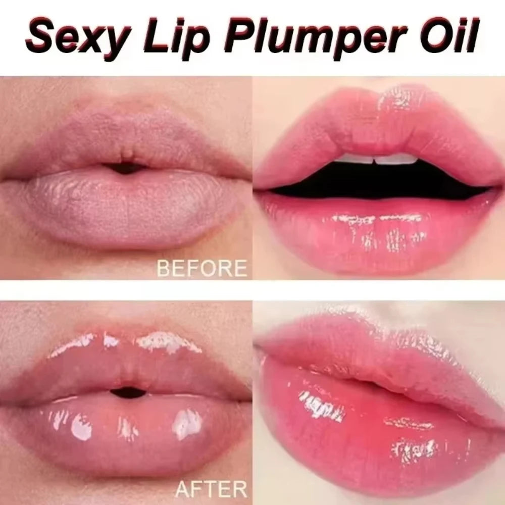 Lip Booster Plumping Serum Oil Hyaluronic Acid Moisturising Sexy Plumping Enhancer Stimulant Free Brightening Lightening Lines